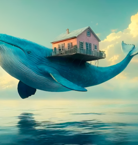 whale-supporting-house-surreal